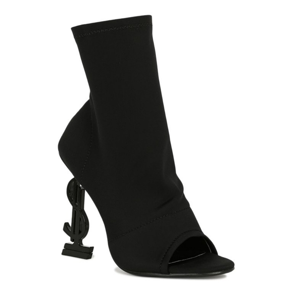 Black Looks Like Money Heels - Picture 5 of 6